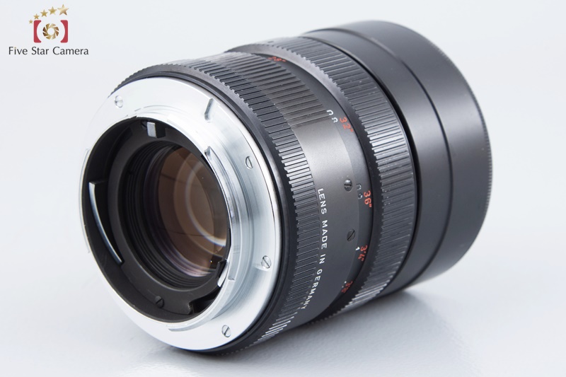 MALAIKA - 7412 LEITZ ELMARIT-R 90mm 2.8 3カム Rare!! Leica ELMARIT-R 90mm f/2.8 3-CAM Red Feet 2023.12
