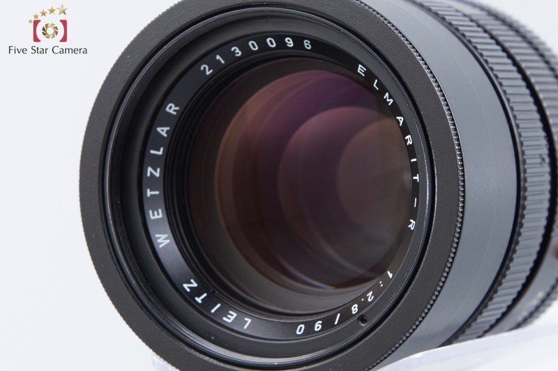 MALAIKA - 7412 LEITZ ELMARIT-R 90mm 2.8 3カム Rare!! Leica ELMARIT-R 90mm f/2.8 3-CAM Red Feet 2023.12