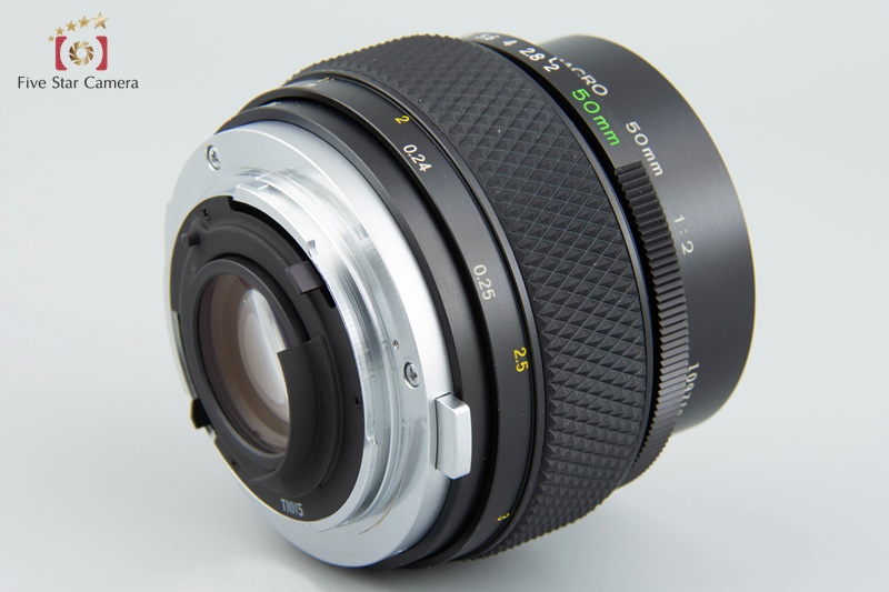 Olympus OM System Zuiko Auto Macro 50mm f2 Lens | eBay