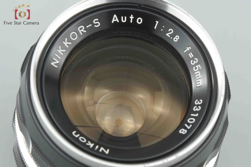 Very Good!! Nikon NIKKOR-S Auto 35mm f/2.8 Non Ai Lens | eBay