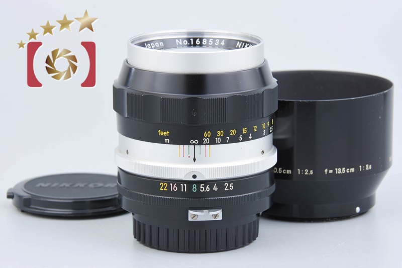Nikon NIKKOR-P Auto 105mm f/2.5 Non Ai Lens | eBay