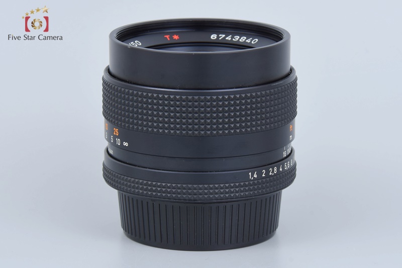 CONTAX Carl Zeiss Planar 50ｍｍ F1.4 AEJ CONTAX Carl Zeiss Planar 50mm f/1.4 T* AEJ [Excellent] | eBay