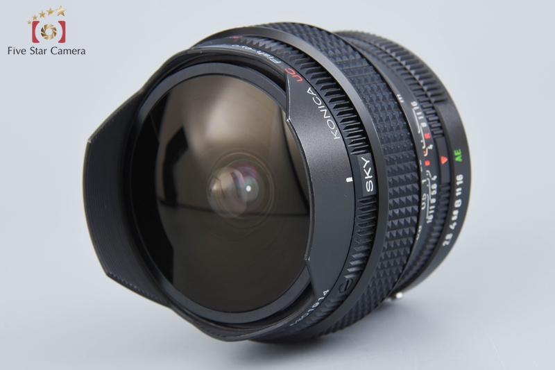 KONICA UC FISH-EYE HEXANON AR 15mm f/2.8 | eBay KONICA UC FISH-EYE HEXANON AR 15mm f/2.8 | eBay