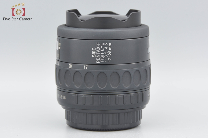 【Q2256】PENTAX-F SMC 17-28 3.5-4.5 Pentax-F Fish-Eye SMC 17-28mm F/3.5-4.5 Lens [Exc+++] From