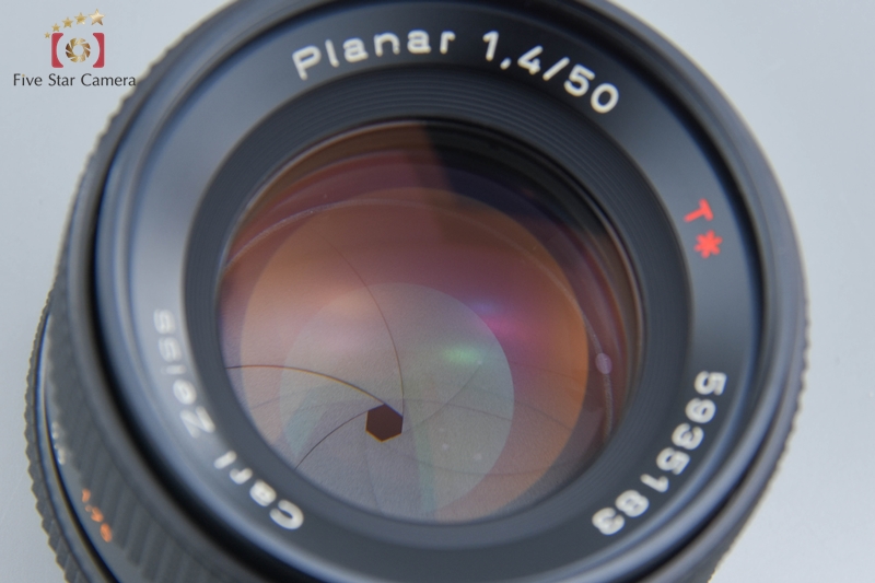 Very Good!! CONTAX Carl Zeiss Planar 50mm f/1.4 T* AEJ | eBay