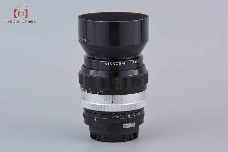 Nikon NIKKOR-H Auto 85mm f/1.8 Non Ai Lens | eBay