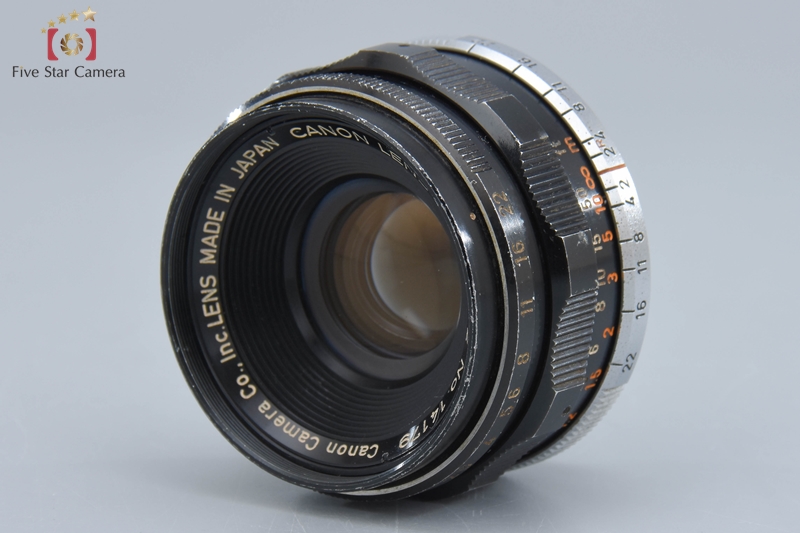 キヤノン CANON LENS 35mm F2 L39 オールドレンズ キヤノン CANON 35mm F2 L39マウント 【モノクロ