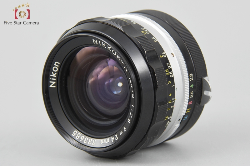 Nikon NIKKOR-N.C Auto 24mm f/2.8 Non Ai Lens | eBay