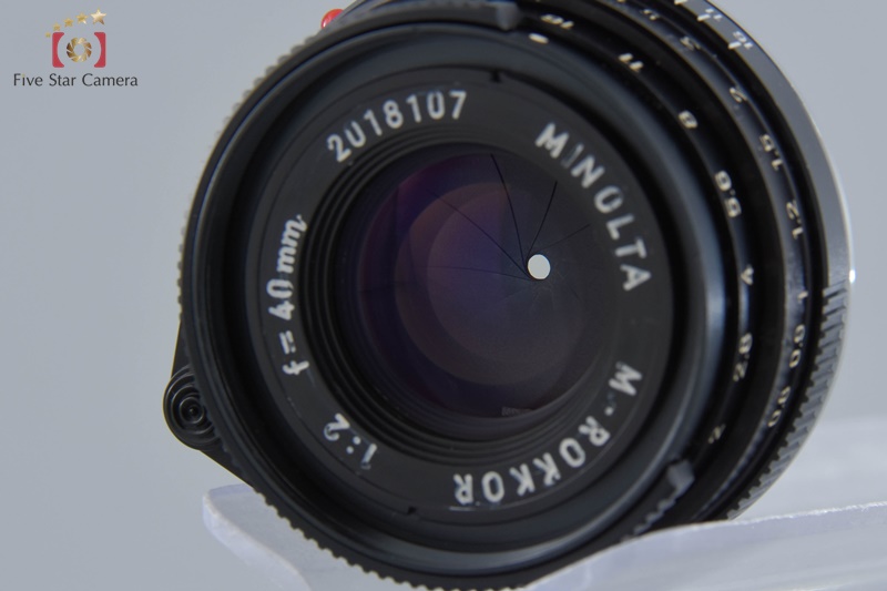 Leica LEITZ minolta CL + M-ROKKOR 40mm f/2 | eBay Leica LEITZ minolta CL + M-ROKKOR 40mm f/2 | eBay