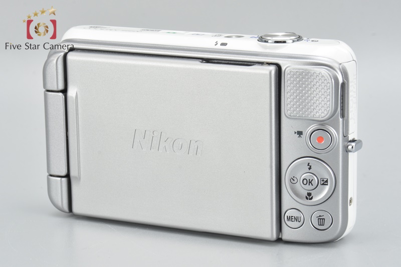 Nikon COOLPIX S6600 ホワイト Nikon Coolpix S6600 Compact Digital Camera White 16MP 12 x