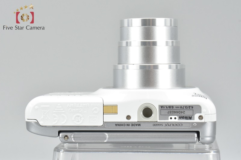 Excellent!! Nikon COOLPIX S6600 Natural white 16.0 MP