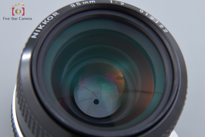 Nikon ニコン New Nikkor 35mm f2 非Ai Nikon New NIKKOR 35mm f/2 Non Ai Lens | eBay