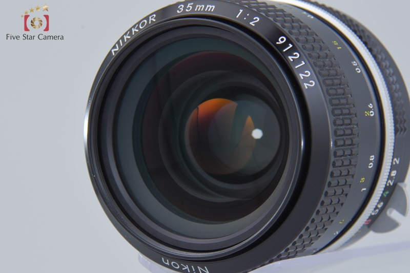 Nikon New NIKKOR 35mm f/2 Non Ai Lens | eBay