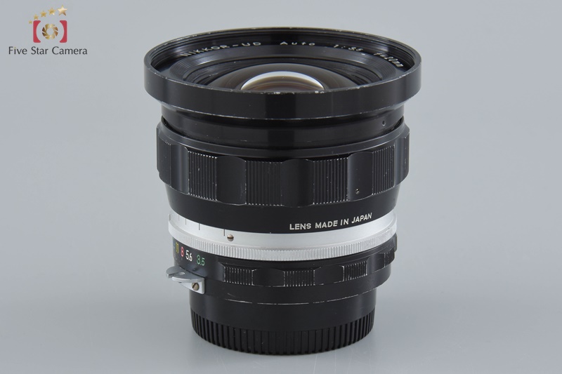 Nikon NIKKOR-UD Auto 20mm f/3.5 Non Ai Lens | eBay