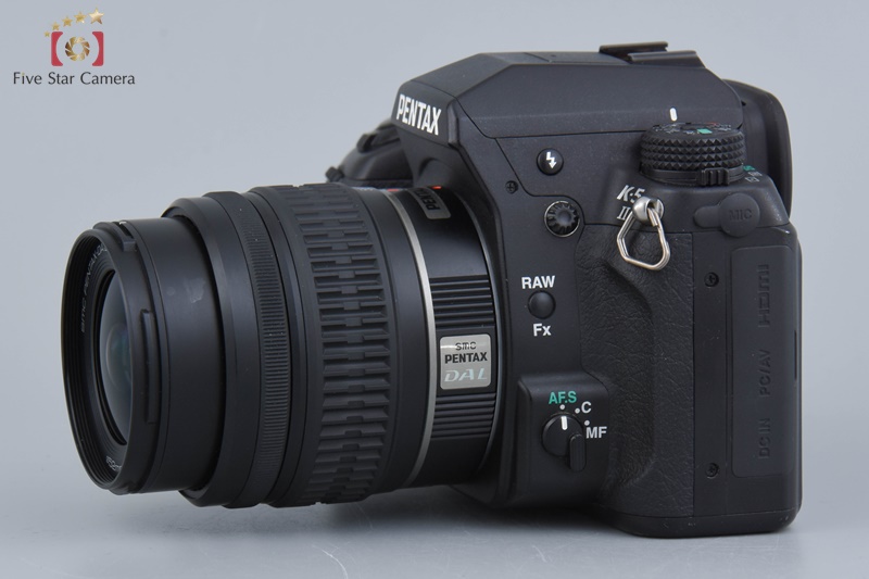 Pentax K-5 II 16.3 MP Digital SLR Camera SMC DA L 18-55 Lens