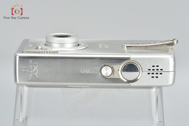 Very Good!! Canon IXY DIGITAL L Platinum Silver 4.0 MP