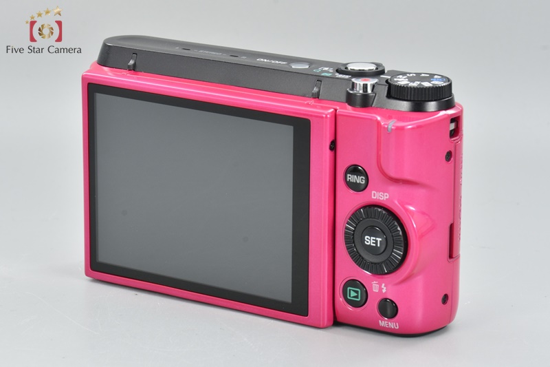 Very Good!! Casio HIGH SPEED EXILIM EX-ZR1300 Vivid Pink