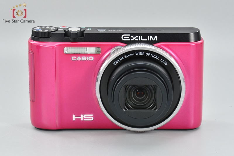 Very Good!! Casio HIGH SPEED EXILIM EX-ZR1300 Vivid Pink