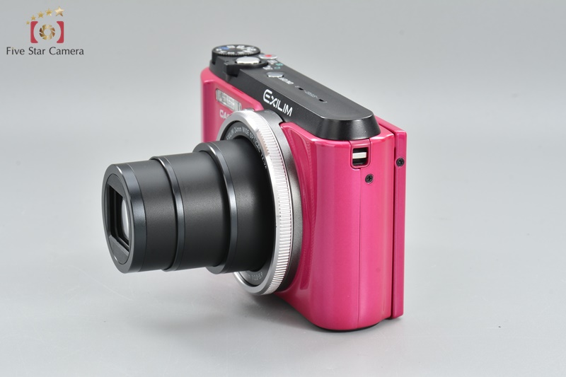 Very Good!! Casio HIGH SPEED EXILIM EX-ZR1300 Vivid Pink