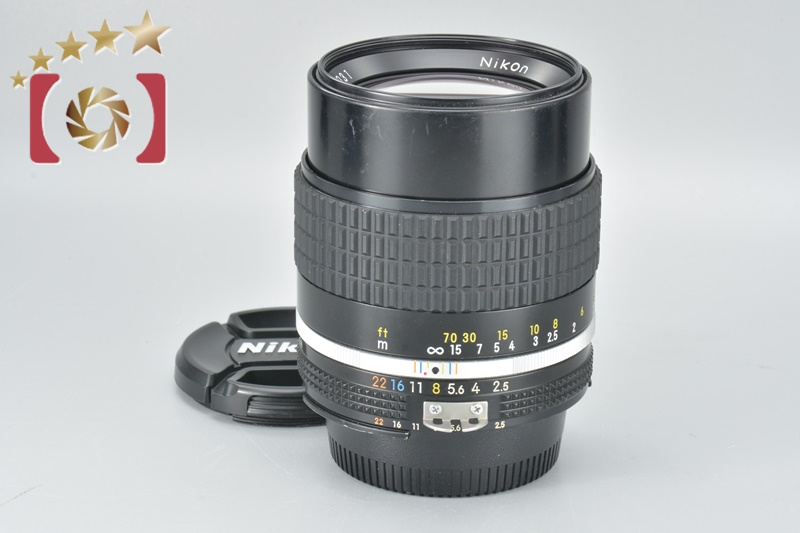 Nikon Ai-s NIKKOR 105mm F2.5 ニコン Nikon 105mm f2.5 Nikkor AI-S - Lens – Kamerastore