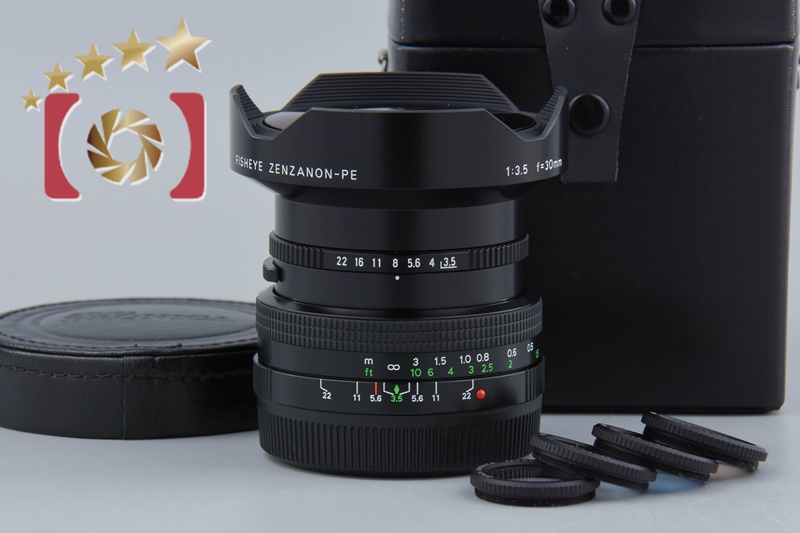 FISHEYE ZENZANON-PE 1:3.5 f=30mm 中判 FISHEYE ZENZANON-PE 1:3.5 f=30mm 中判 The Fish List • Zenza