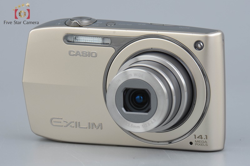 Very Good!! Casio EXILIM EX-Z2300 Gold 14.1 MP Digital
