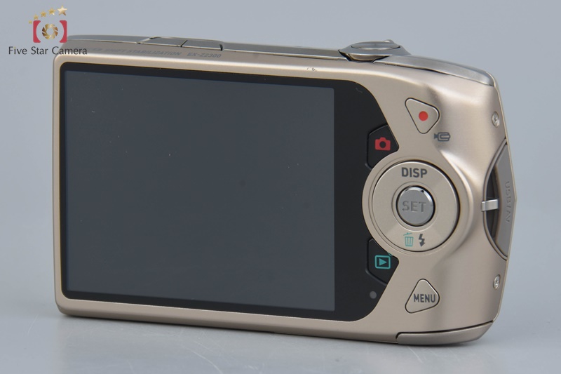Very Good!! Casio EXILIM EX-Z2300 Gold 14.1 MP Digital
