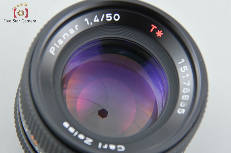 CONTAX Carl Zeiss Planar 50mm f/1.4 T* MMJ | eBay