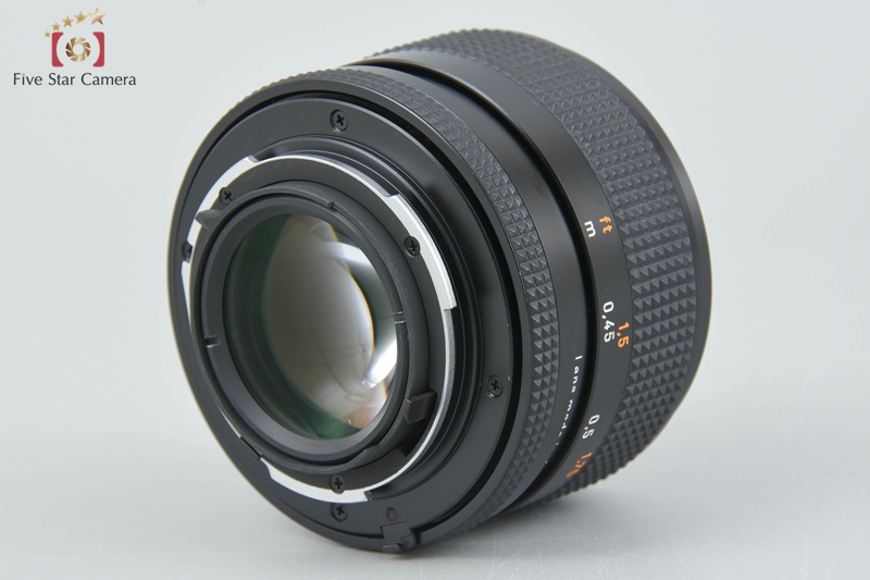 CONTAX Carl Zeiss Planar 50mm f/1.4 T* MMJ | eBay