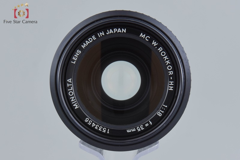 MINOLTA MC W.ROKKOR-HH 35mm f/1.8 | eBay