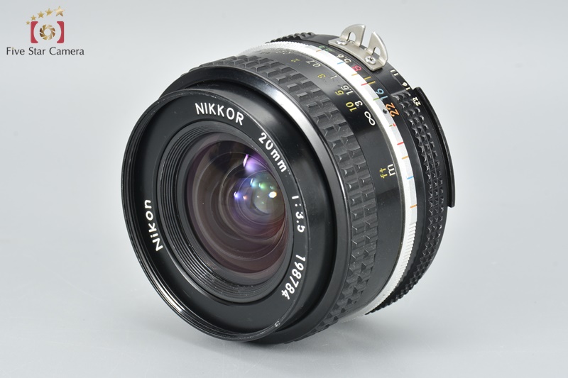 Nikon Ai Nikkor 20ｍｍ F/3.5 Nikon Ai NIKKOR 20mm f/3.5 | eBay