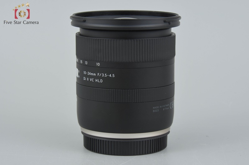 Excellent!! Tamron B023 10-24mm f/3.5-4.5 Di II VC HLD for