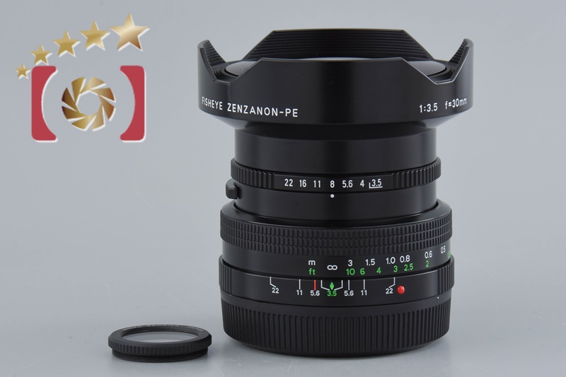 FISHEYE ZENZANON-PE 1:3.5 f=30mm 中判 The Fish List • Zenza Bronica fisheye ZENZANON-PE 1:3.5 f=30mm