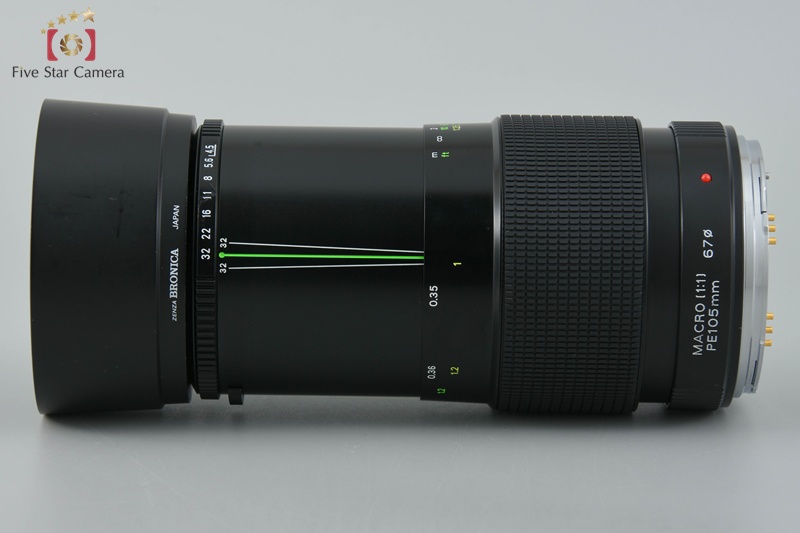 Rare!! Zenza Bronica ZENZANON-PE 105mm f/4.5 MACRO for ETR
