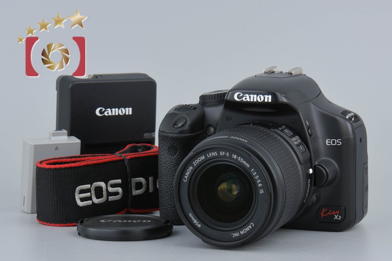 Canon EOS Kiss X2/EF-S 18-55mm IS (良品） Canon EOS Kiss X2 / Digital Rebel XSi / 450D 12.2 MP 18-55