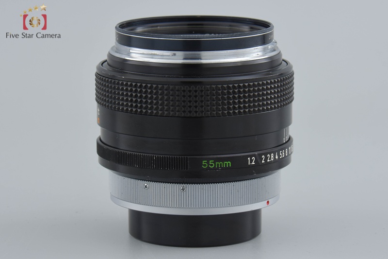 【Canon/キャノン】F-1 FD 55mm 1:1.2★3719 Canon FD 55mm f1.2 S.S.C. Lens Review - Lens Legend