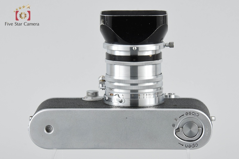 S47☆ Nicca 3-F / NIKKOR-H・C 1:2 f=5cm ジャンク 検) ニッカ レンジファインダー フィルムカメラ (60)