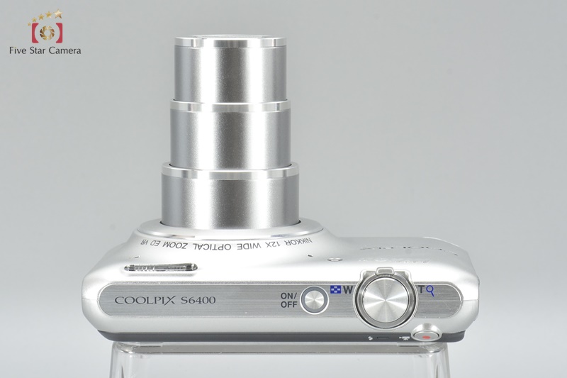 Excellent!! Nikon COOLPIX S6400 Crystal Silver 16.0 MP Digital