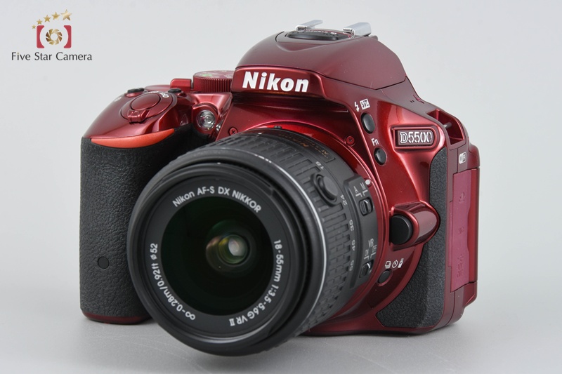 展示品】Nikon ニコン D5500 18-55/55-300 ダブルズームキット2 ブラック