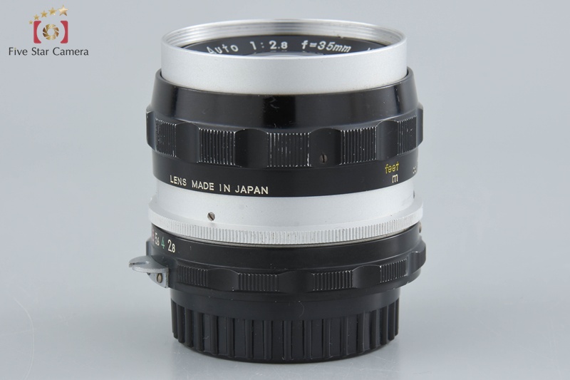 ✧並品✧Nikkor-S Auto 35mm F2.8 Nikon 35mm f/2.8 NIKKOR-S Auto Non AI Nippon Kogaku Japan