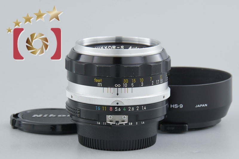 the Nikon Nikkor-S 50mm f/1.4 Auto - Aly's Vintage Camera Alley
