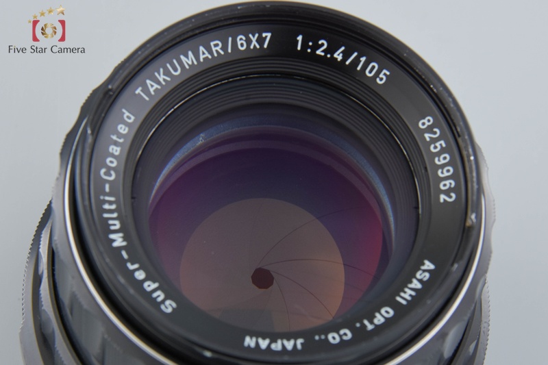 ペンタックス S-M-C Takumar 6x7 105mm f/2.4 Amazon.co.jp: PENTAX SMC TAKUMAR 6x7 105mm F2.4 : Electronics