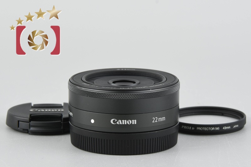 Canon EF-M 22mm f/2 STM Black [Near Mint] | eBay