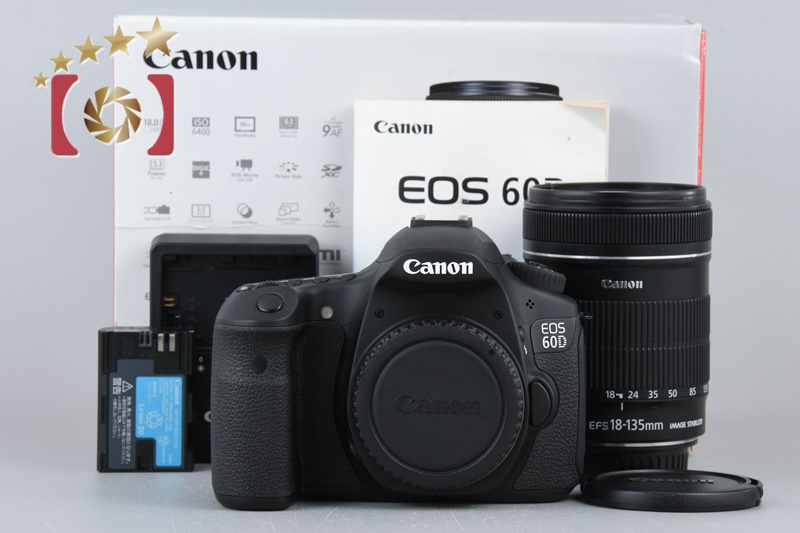 美品】キャノン Canon EOS 60D レンズキット【ショット数943回】