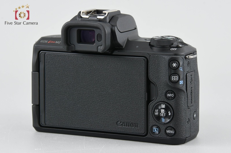Canon】　#Canon #EOS Kiss M2 Canon EOS Kiss M2 Black 24.1 MP EF-M 15-45 IS STM Lens w