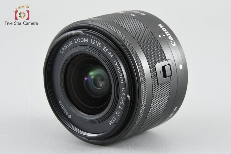 Canon】　#Canon #EOS Kiss M2 Canon EOS Kiss M2 Black 24.1 MP EF-M 15-45 IS STM Lens w