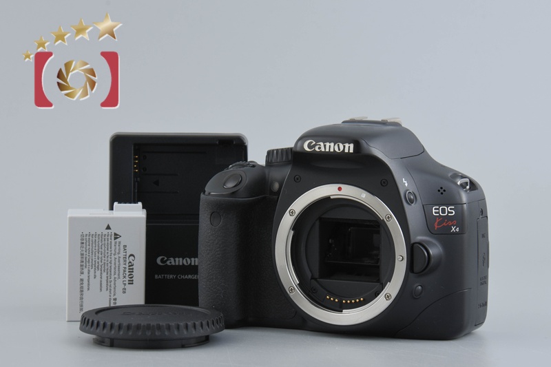 Eos Rebel Kiss X4 Canon EOS Kiss X4 Rebel T2i 550D MP DSLR Camera Body