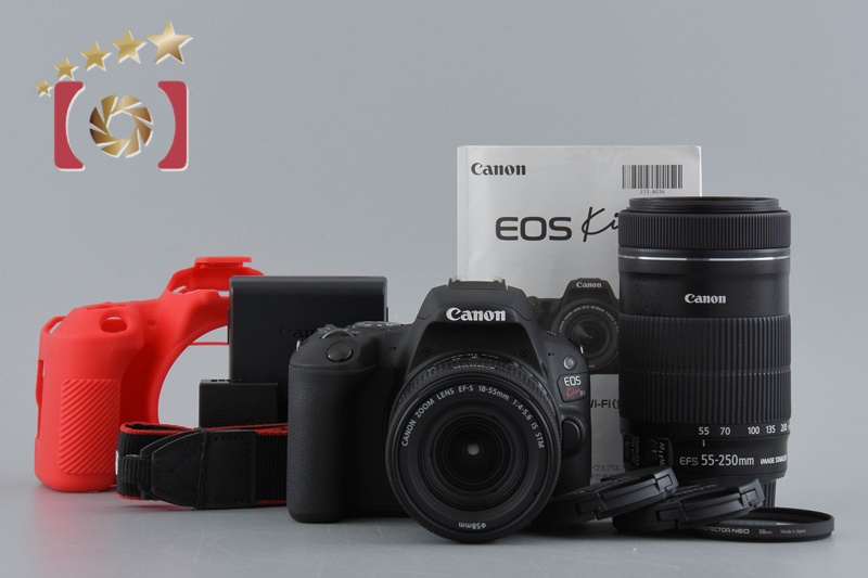 Canon EOS Kiss X9 / Rebel SL2 / 200D Black 24.2 MP DSLR 18