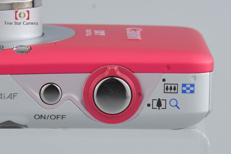 Canon IXY Digital 110 IS Red 10.0 MP Digital Camera w/ Box