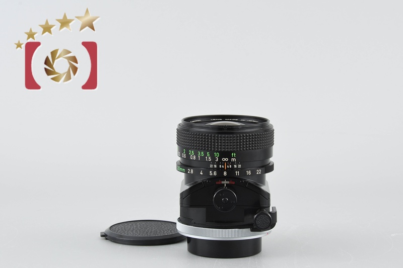 Canon TS 35mm F2.8 S.S.C.（Review: Canon FD 35mm 2.8 TS -）